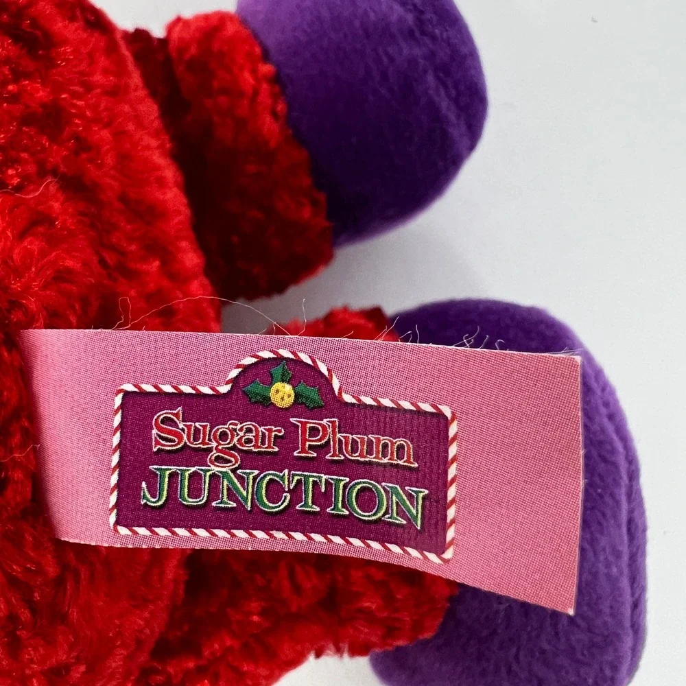 Sugar Plum Junction Santa‎ Claus Plush Doll Red Green Whimsical Holiday Toy 10